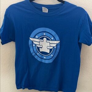 Autism Speaks Blue Kids Shirt with Winged Emblem